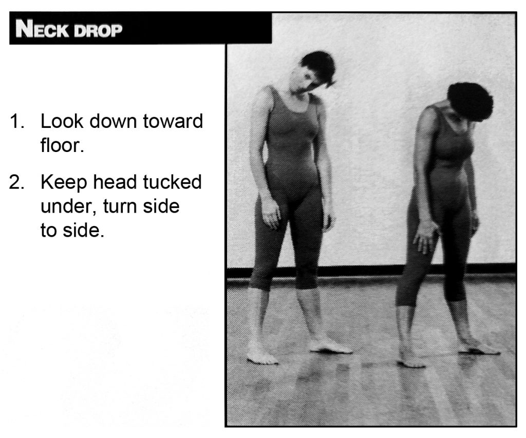 Neck Drop Exercise