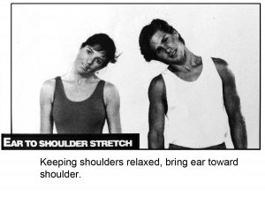 Shoulder stretch exercise