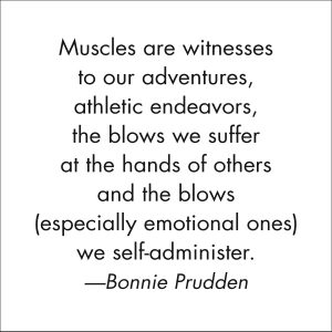 Muscles are Witnesses quote from Bonnie Prudden