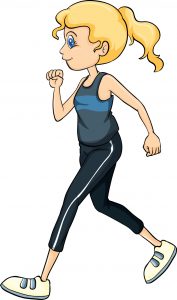 Woman walking