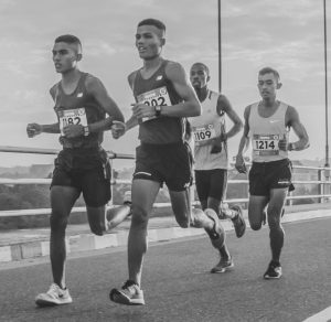 male runners photo
