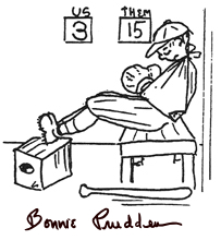 Ball Player drawn by Bonnie Prudden
