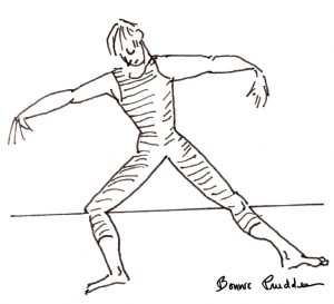 Warm-Up drawing by Bonnie Prudden