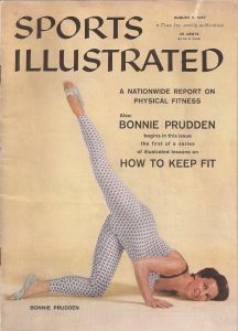 Sports Illustrated Cover photo with Bonnie Prudden