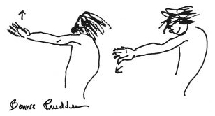Shoulder Rotations exercise, by Bonnie Prudden